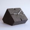 table clock cubic-text