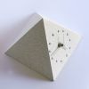 table clock pyramid 3