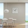 Wall clock design SQUARE-TEXT