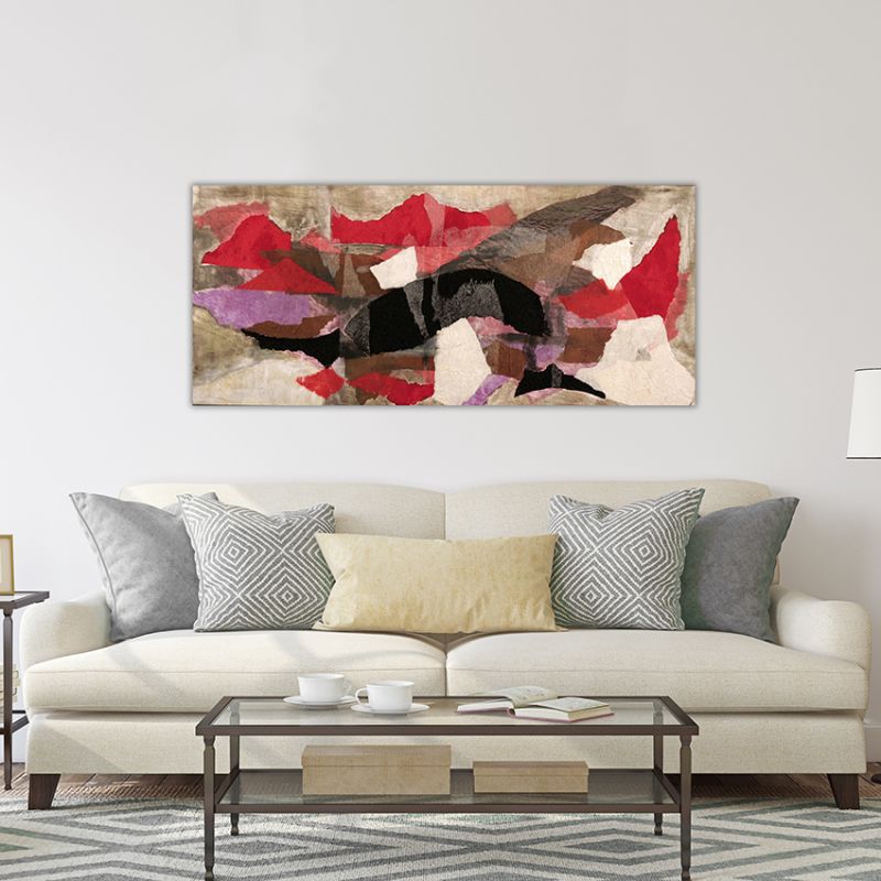 cuadros modernos abstractos para decorar el salón - sueño compartido