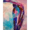 quadres abstractes figuratius-home buscant dona