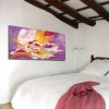 cuadros modernos abstractos para decorar el dormitorio - pasión