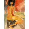 figurative abstract paintings-looking