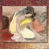 figurative modern paintings-woman getting up